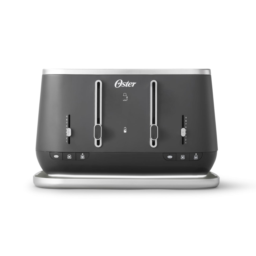 TOASTER 4 SLICE BLACK