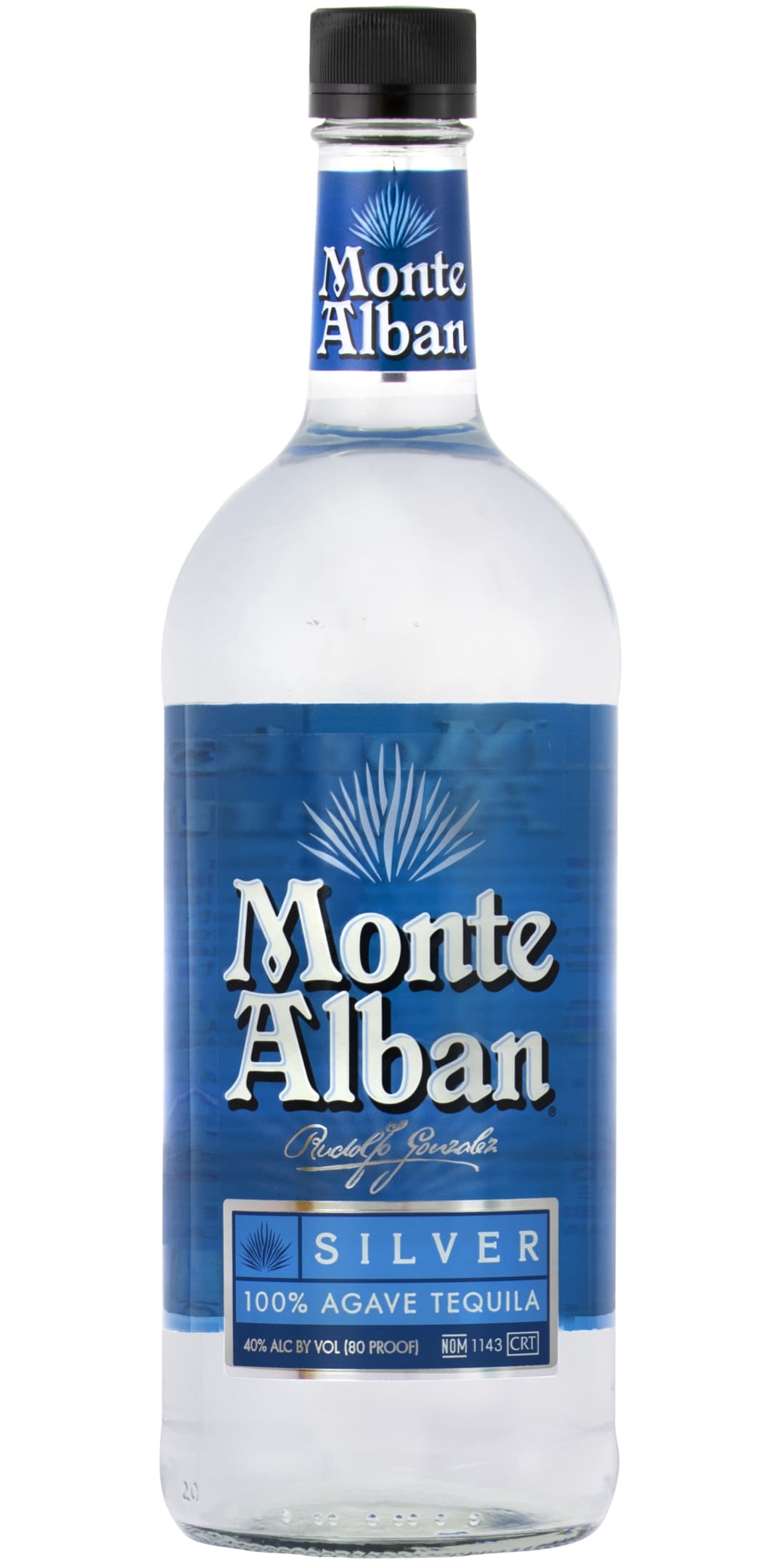 Monte Alban Silver Tequila 1l 80 Proof