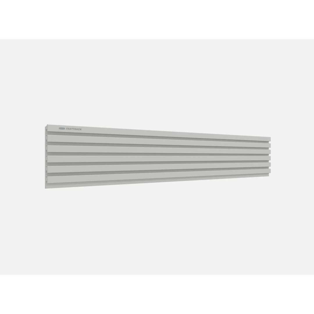 Rubbermaid Garage FastTrack Wall 48 in. Slat Wall Panel, Light Gray