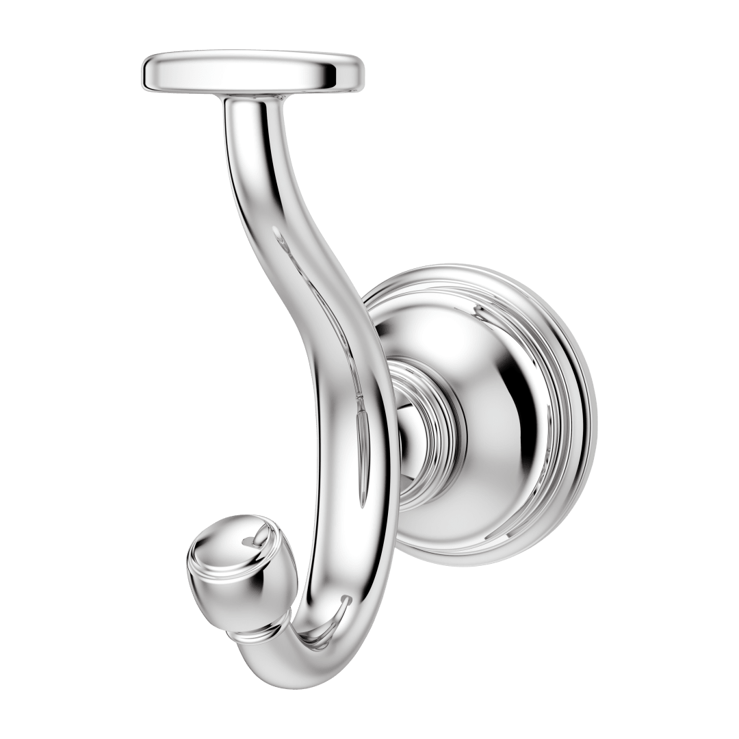 Tisbury Robe Hook in Polished Chrome
