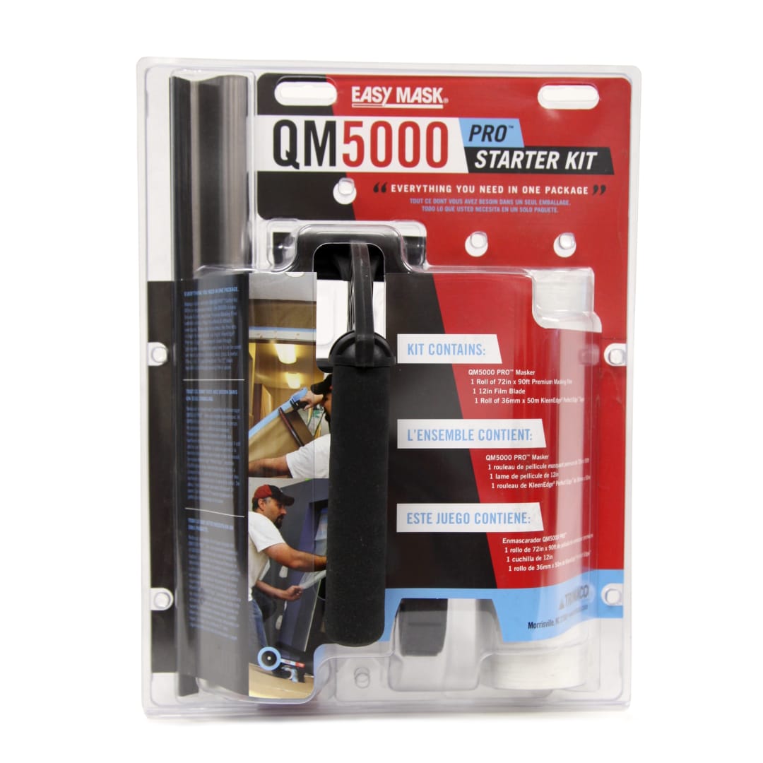 Easy Mask® QM5000 Pro Starter Masking Kit, Clamshell