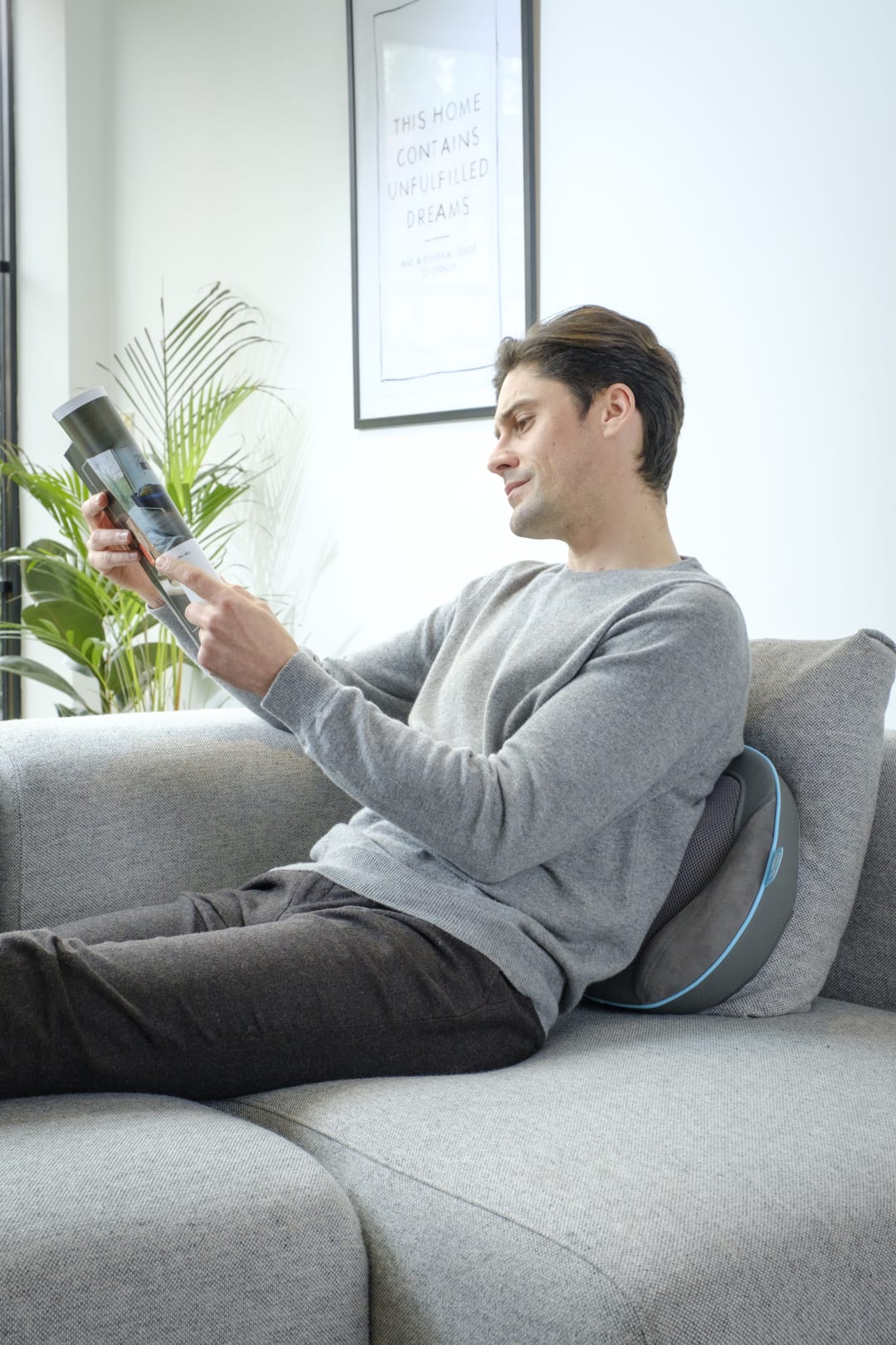 Gel Shiatsu Massage Pillow