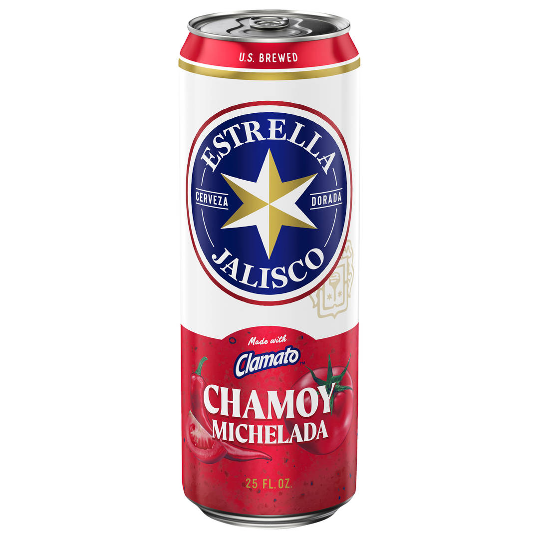 Estrella Jalisco Clamato Chamoy Michelada 25 fl oz 3.5% ABV