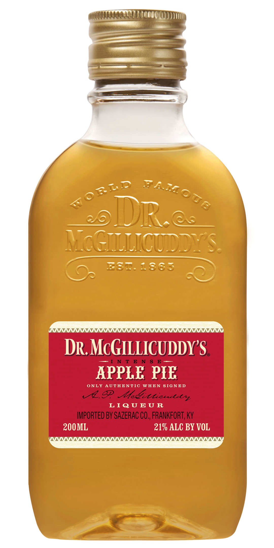 Dr. McGillicuddy's Apple Pie Liqueur 200ml 42 Proof