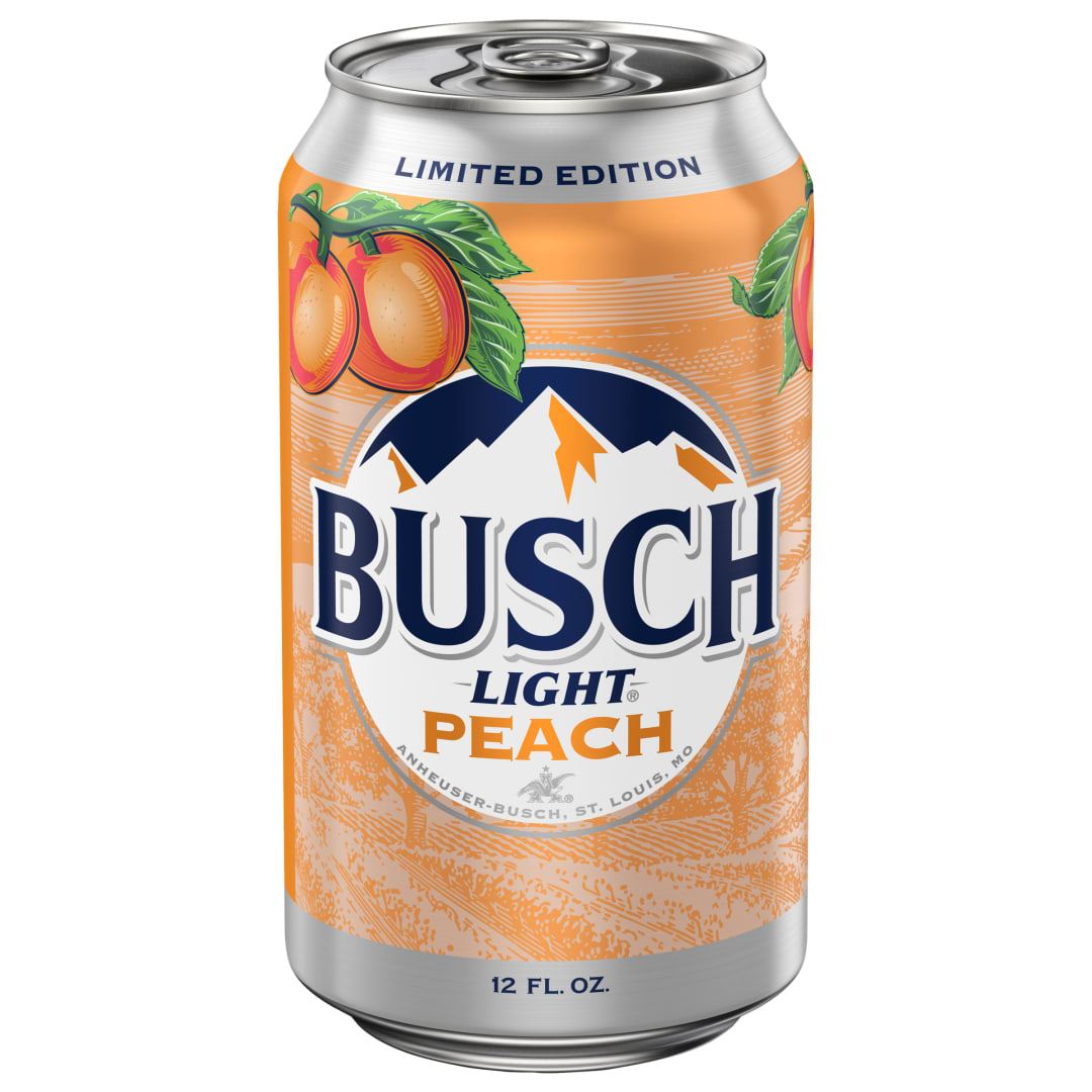 Busch Light Peach Beer 12 fl oz