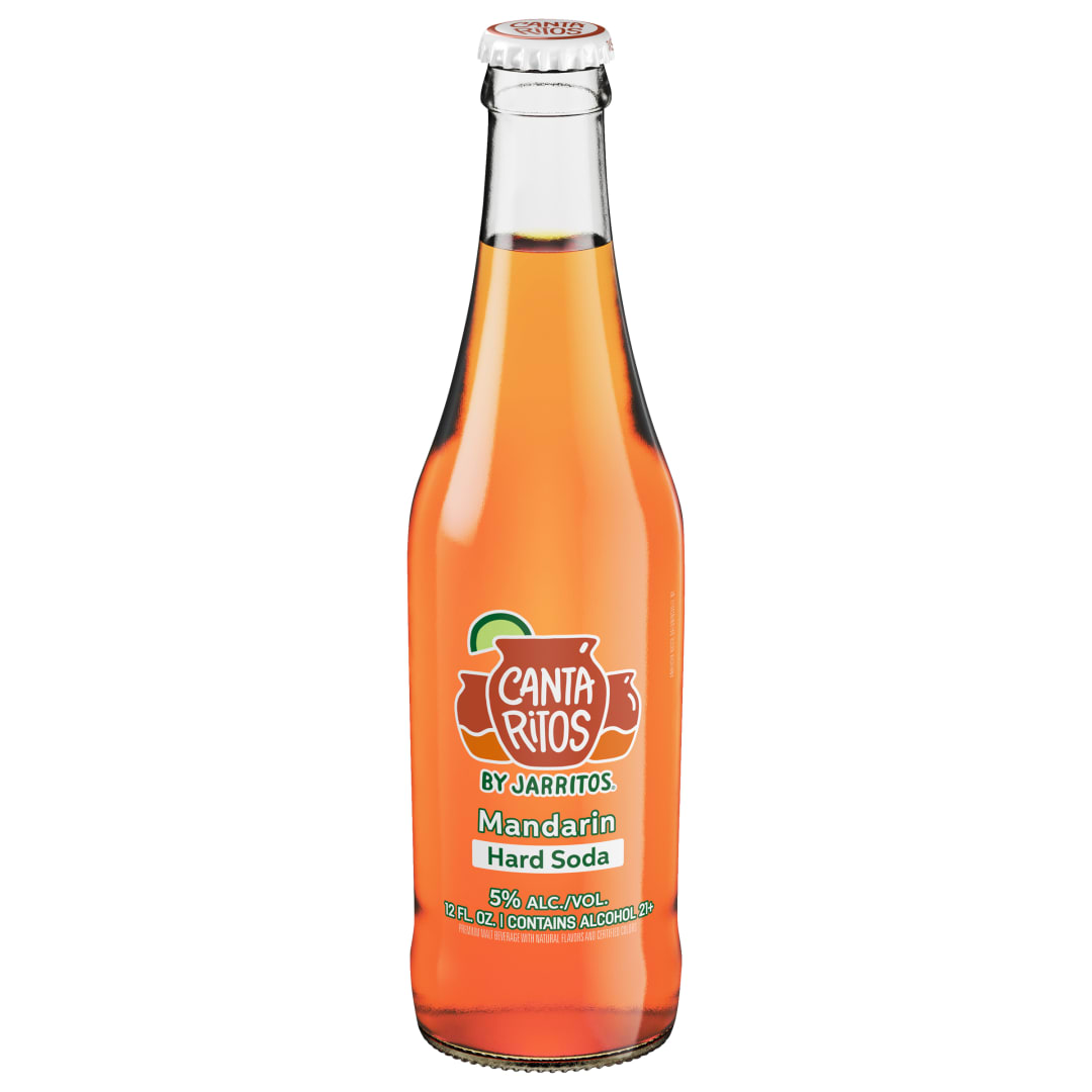 Cantaritos Mandarin Hard Soda 12 fl oz