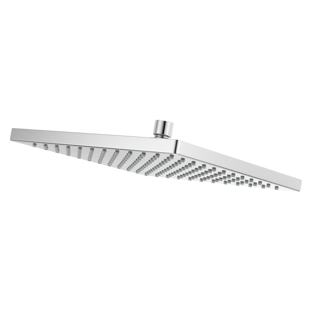Modern Square 10 in. Raincan Showerhead in Polished Chrome