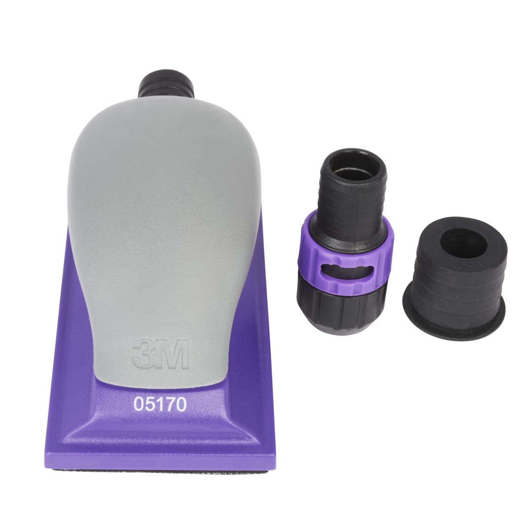 3M™ Hookit™ Purple+ Ručný blok s viacerými otvormi, 70 mm × 127 mm, 05170