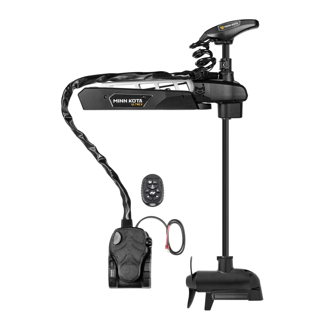 Ultrex QUEST 90/115 lb. Thrust, 45" Shaft, MEGA Side Imaging, Micro Remote