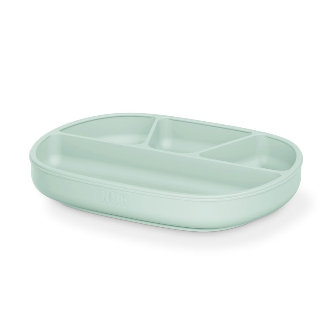 NUK PLATE 70146 SILICONE N 2PK 1/12 EF.C