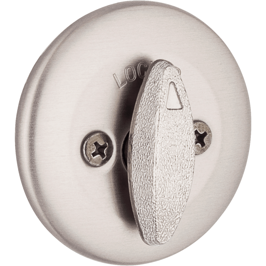 663 Single-Sided Deadbolt in Satin Nickel