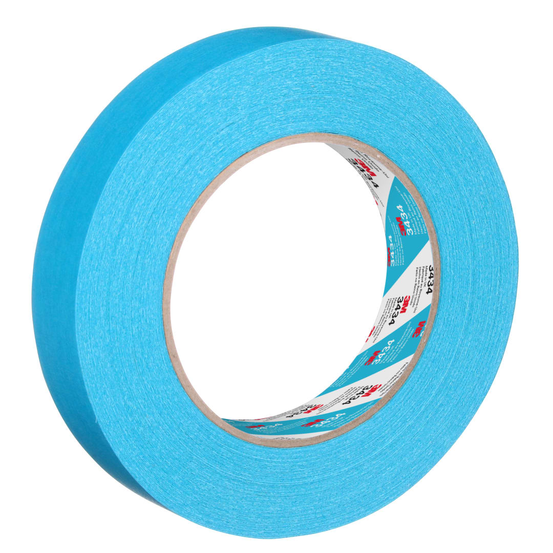 3M™ Yüksek Performanslı Mavi Maskeleme Bandı 3434, 24 mm x 50 m, 07897