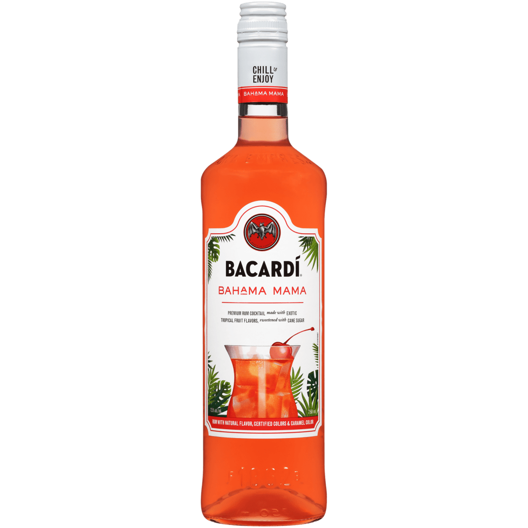 Bacardi Bahama Mama Gluten Free Premium Rum Cocktail 12.5% 750mL