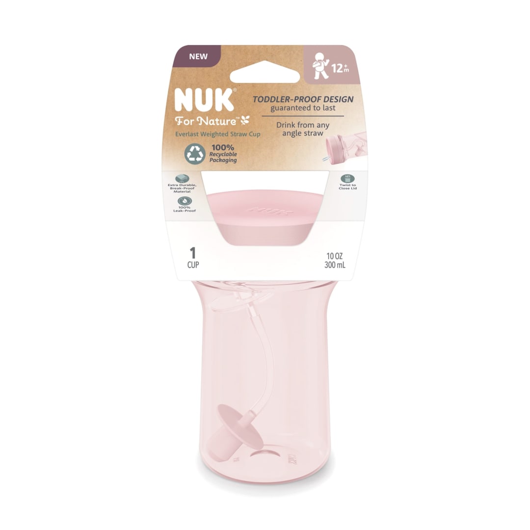 NUK® for Nature™ Everlast Weighted Straw Cup