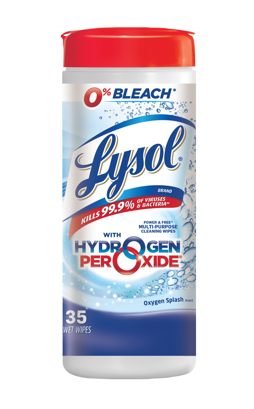 LYSOL® Power & Free™ Multi Purpose Cleaning Wipes - 12/35 ct.