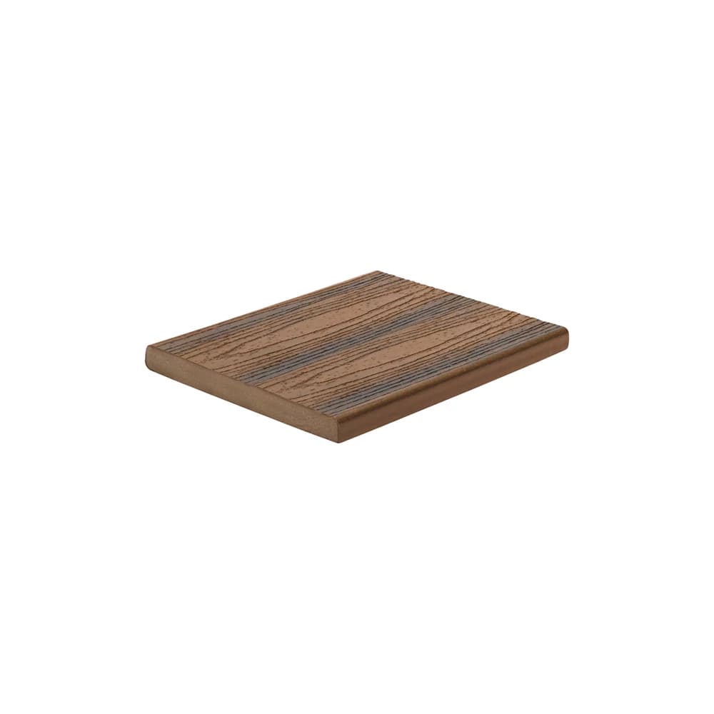 Trex Transcend® 1 in. x 8 in. x 12 ft. Spiced Rum Capped Fascia Composite Decking Board