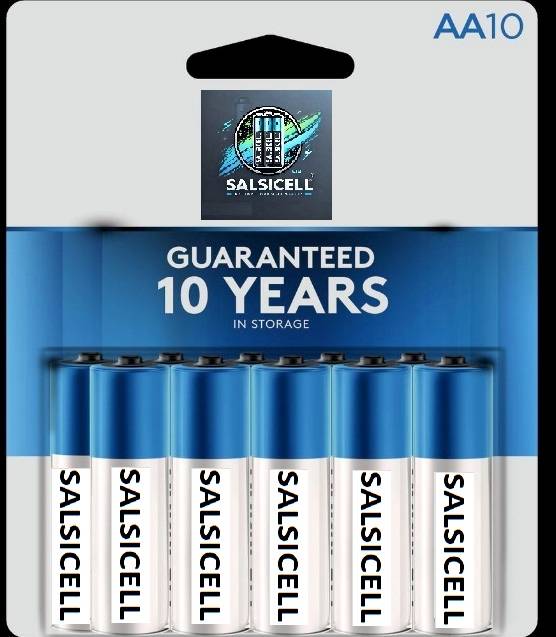 Solid State AA Battery (10-Pack)