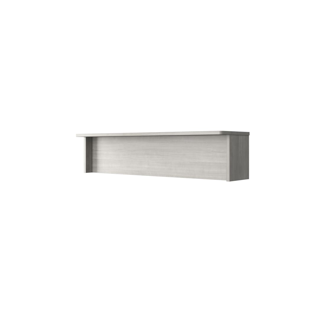 Cornerstone 59.5"W Reception Shelf, Slate Gray