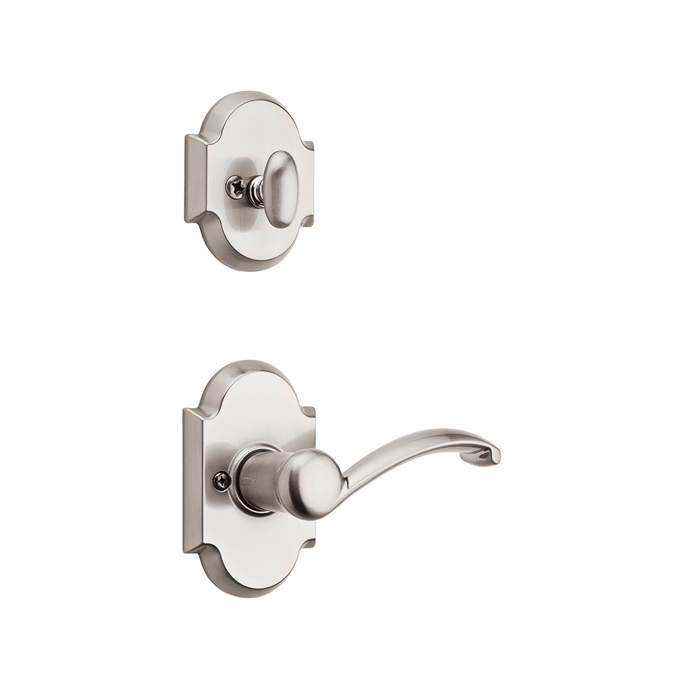 966 Single Cylinder Interior Pack w/ Austin Left-Handed Lever for Signature Series Handlesets in Satin Nickel