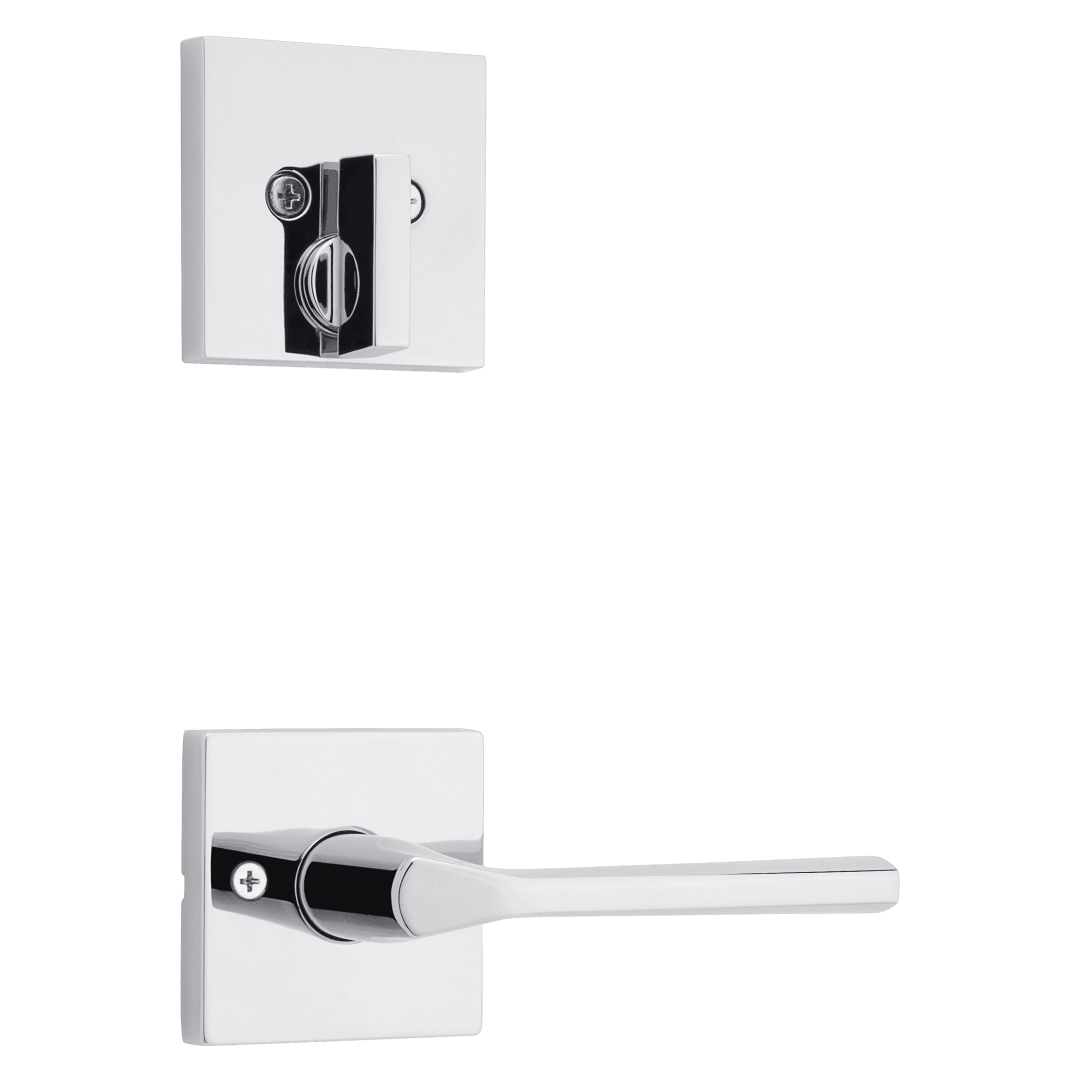 971 Single Cylinder Interior Pack w/ Lisbon Lever in Polished Chrome