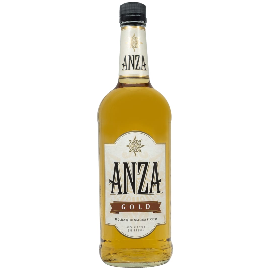 Anza Gold Tequila 1l 80 Proof