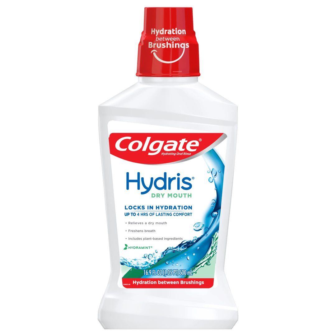 Colgate® HydrisTM Dry Mouth Mouthwash, Mint - 500 mL
