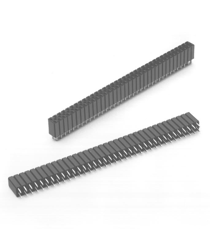 3M™ 929850-01-16 RA, Buchsenstecker, 180° gerade, 16-polig, 929 Serie, 2,54 mm, 0,25 µm Au, Schwarz