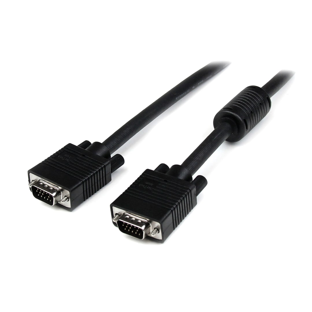 15 ft Coax High Res Monitor VGA Cable HD15 M M