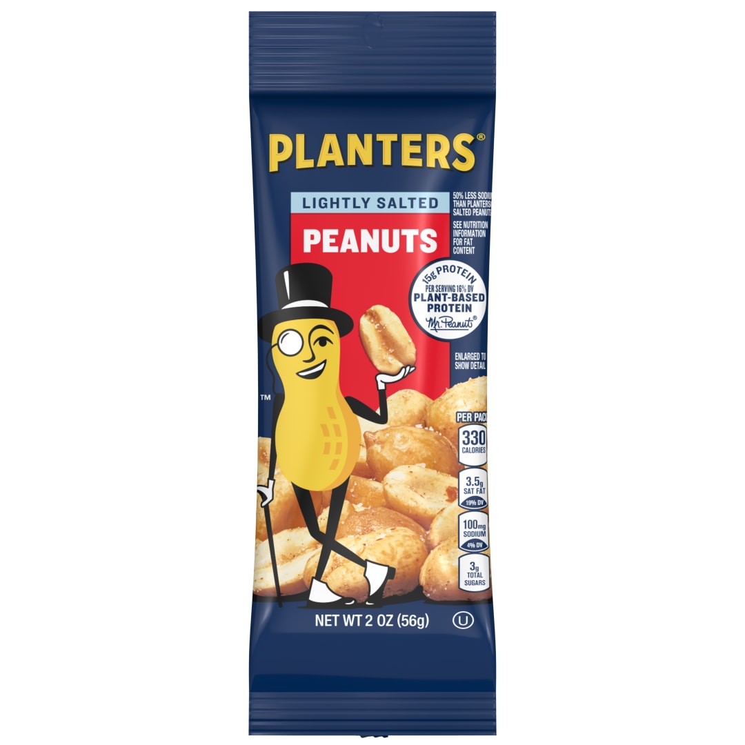 PLANTERS Lightly Salted Cocktail Peanuts
