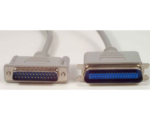 *D* 6 foot Molded Printer Cable