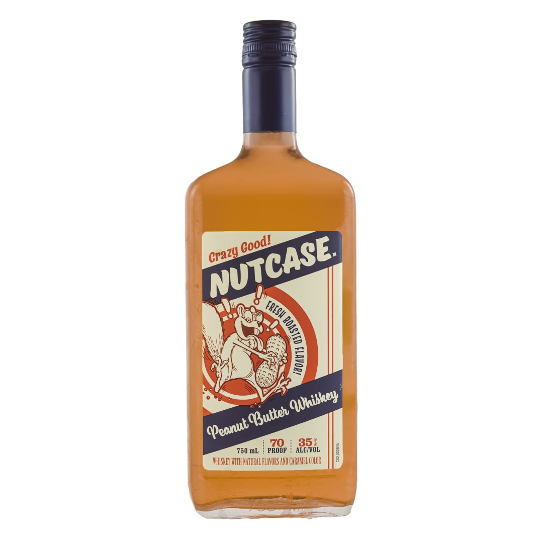 Nutcase Peanut Butter Flavored Whiskey 750ml 70 Proof