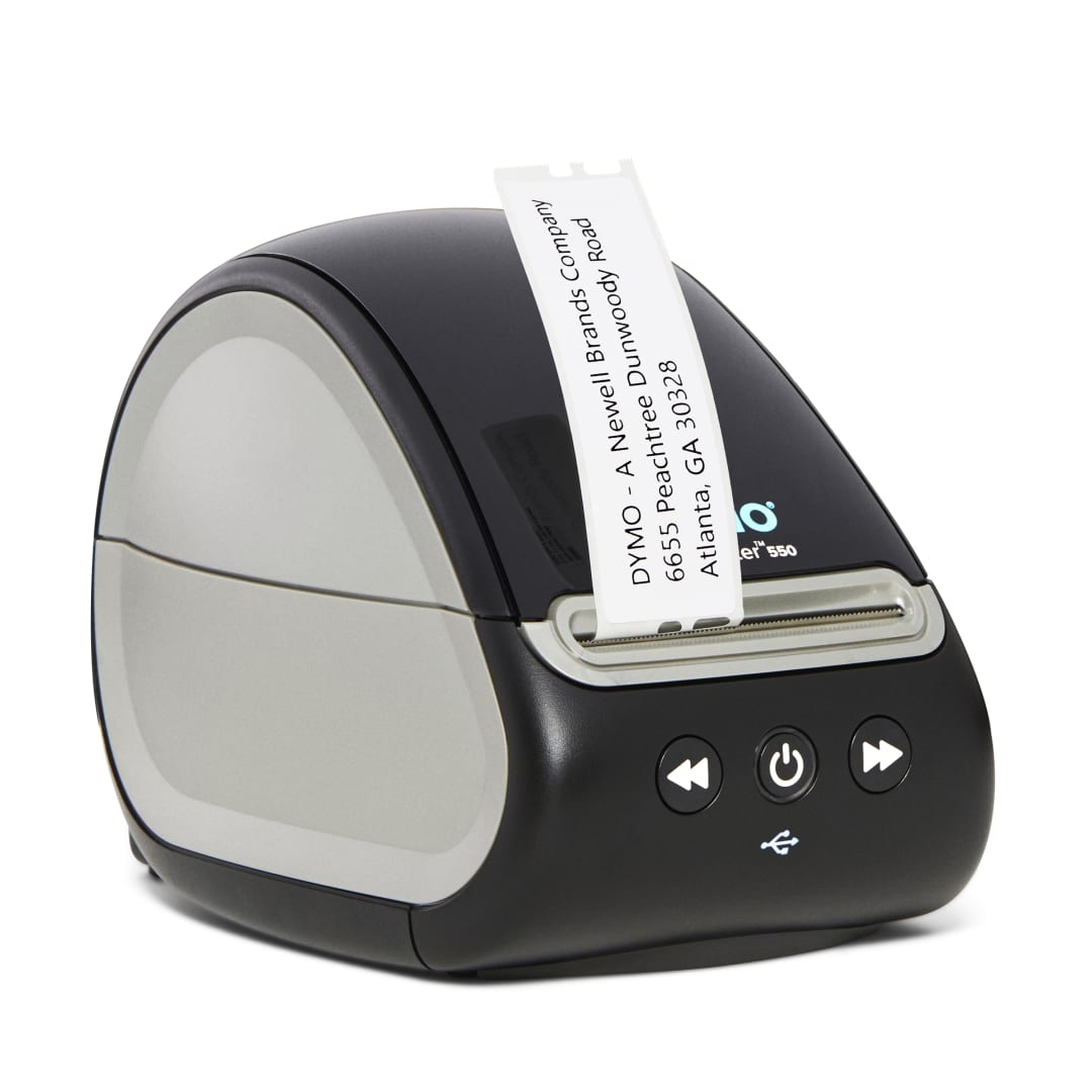 DYMO® LabelWriter™ 550 Label Printer, Label Maker with Direct Thermal Printing, Automatic Label Recognition™, Prints Address Labels, Shipping Labels, Mailing Labels, Barcode Labels, and More