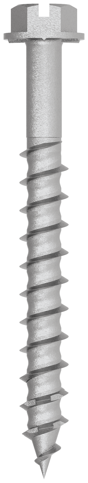 Simpson Strong-Tie TNTSS625214H Titen Turbo™ — 1/4 in. x 2-1/4 in. Type 316 Stainless-Steel Hex-Head Concrete and Masonry Screw (50-Qty) (Pack of 840)