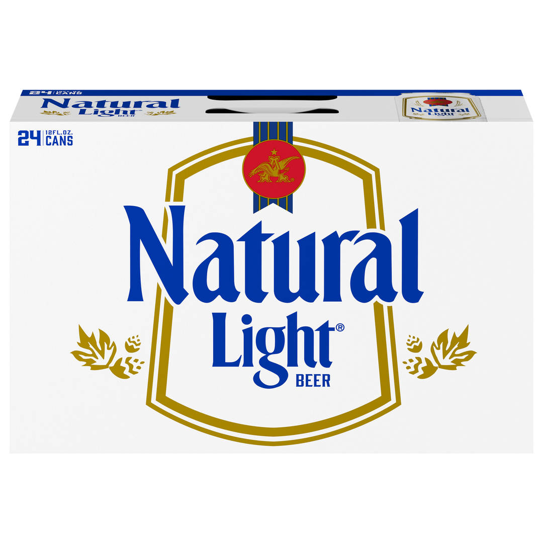 Natural Light Beer, 24 Pack Beer, 12 FL OZ Cans, 4.2% ABV