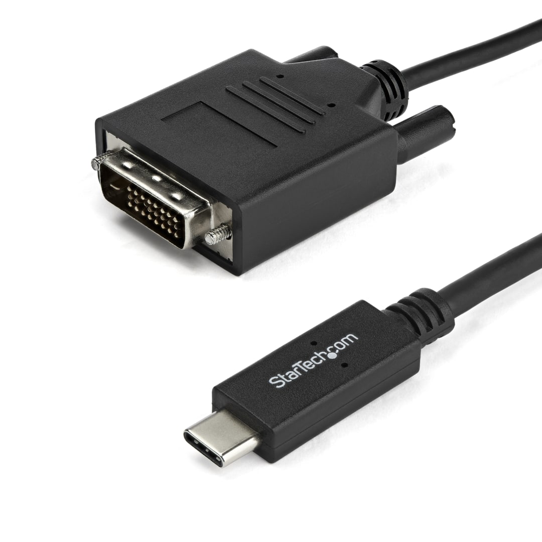 USB C to DVI M M Cable 1m 3ft