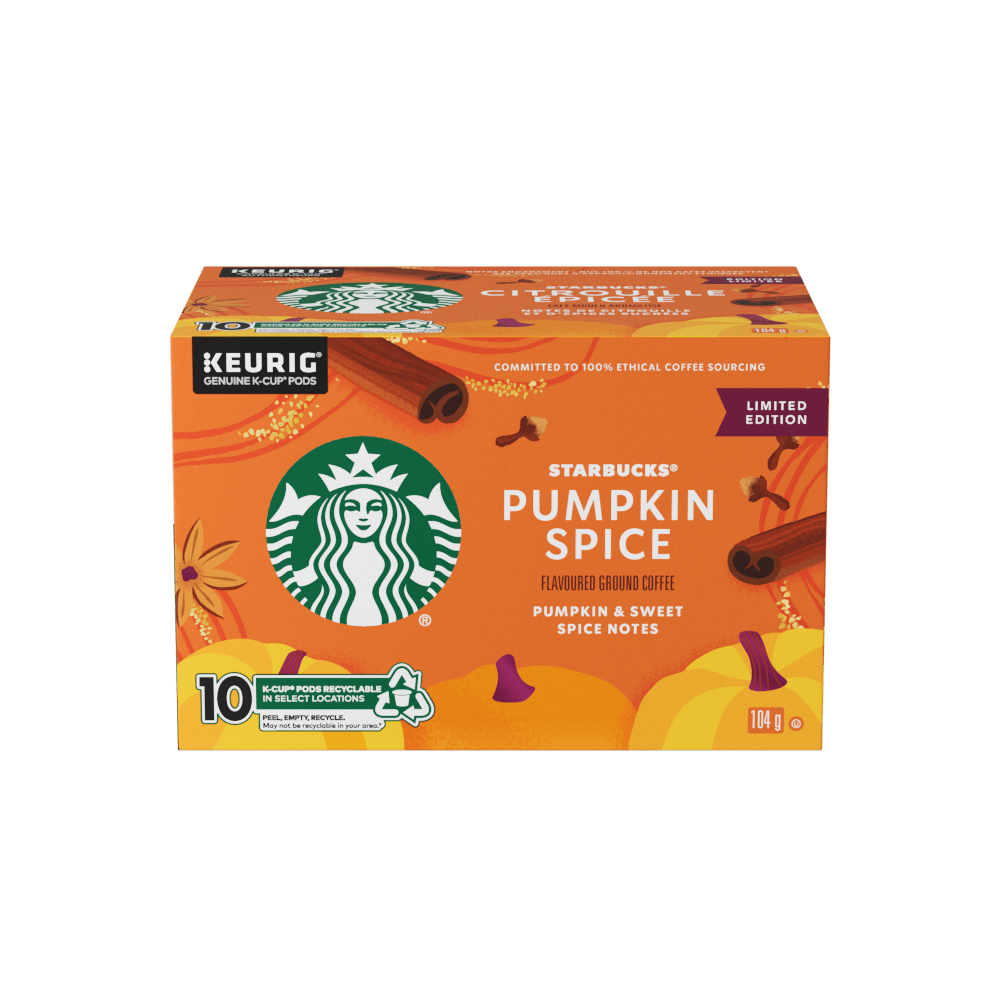 SBUX LTO K-Cup Pumpkin SpiceBlK 6x10ctCA