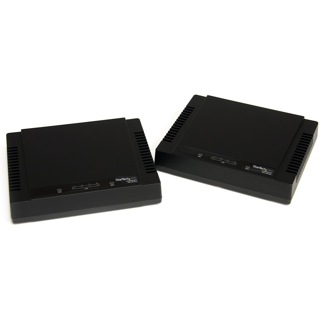 VDSL2 Ethernet Extender Kit 10/100 4 Port 1km