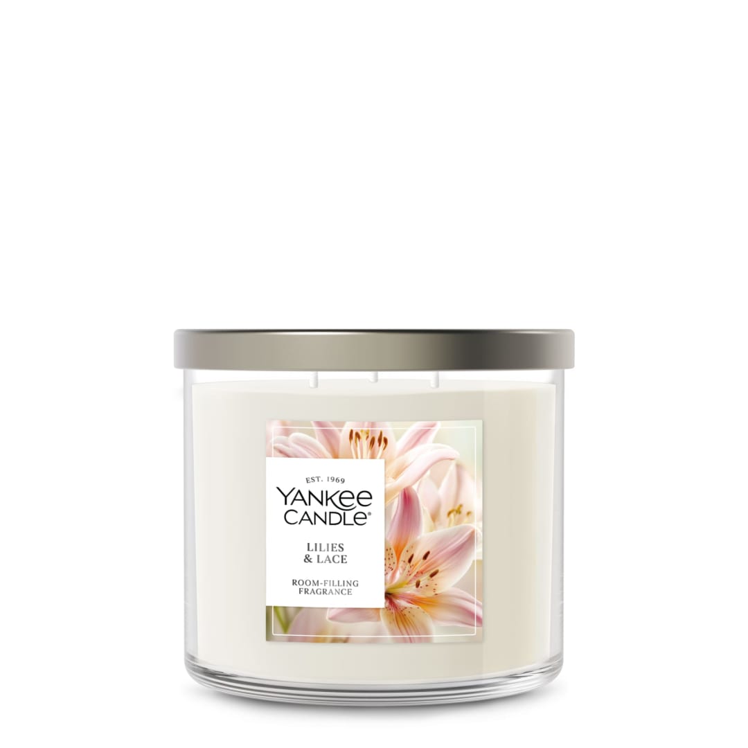 Yankee Candle Lilies & Lace 3-Wick Candle