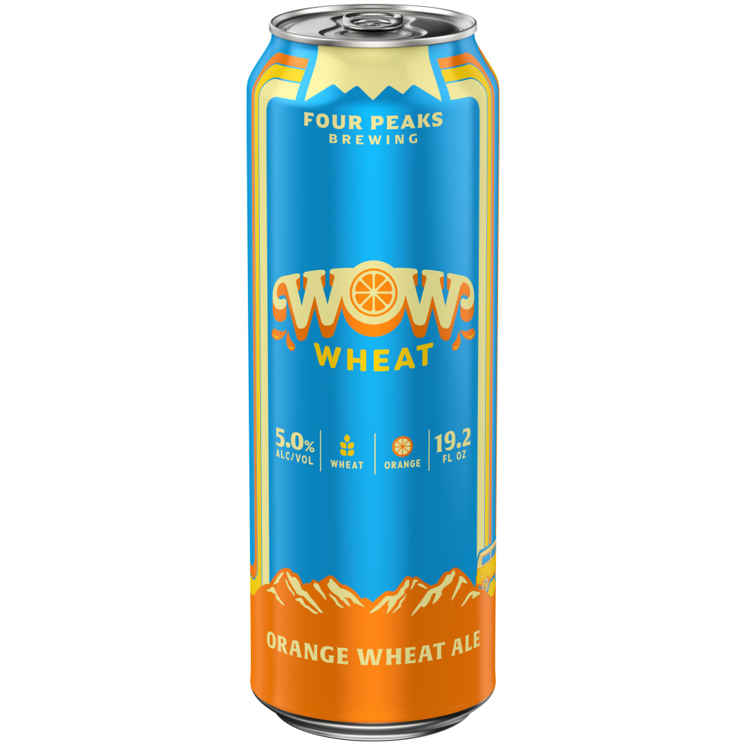 Four Peaks Wow Orange Wheat Beer 19.2 fl oz Can
