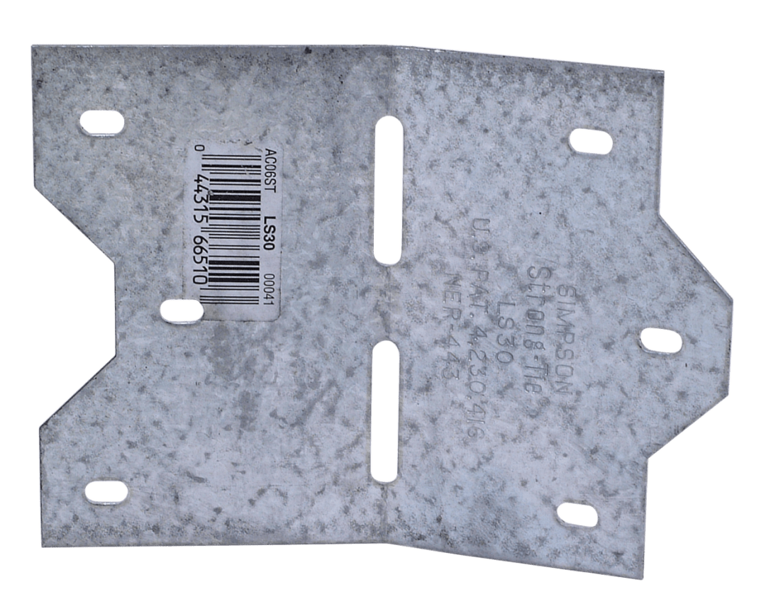 Simpson Strong-Tie LS30 LS 3-3/8 in. 18-Gauge Adjustable L Angle (Pack of 6000)