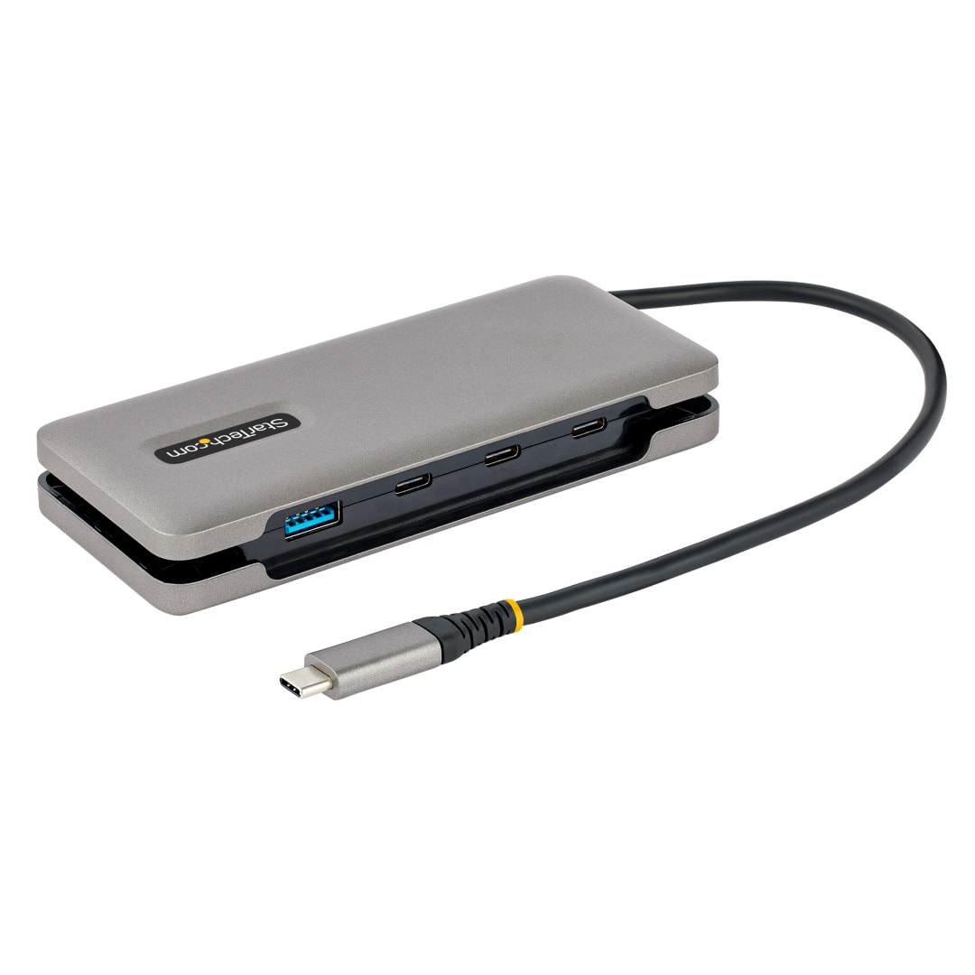 USBC 10G to 3x USB C 1x USB A Bus powered Long hideawa