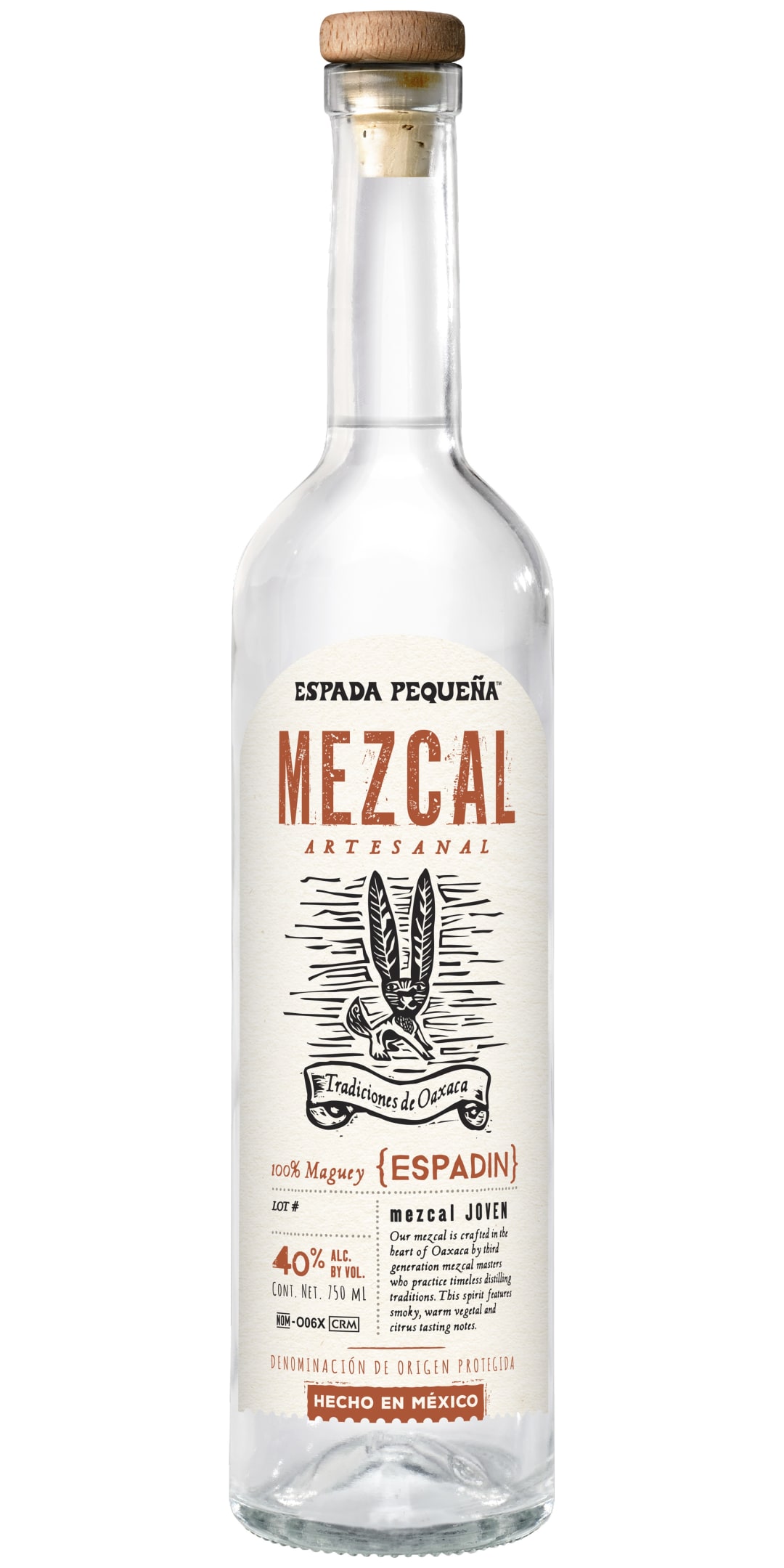 Espada Pequena Mezcal 750ml 80 Proof