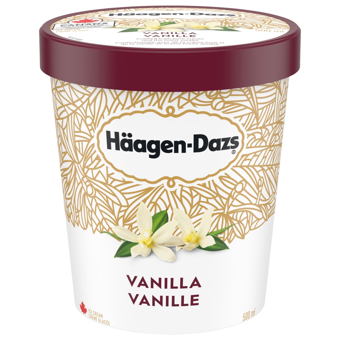 HAAGEN-DAZS Vanilla 8x500ml CA