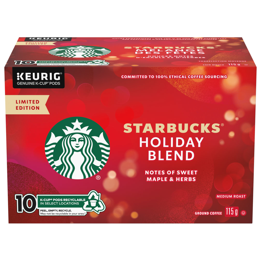 SBUX LTO K-Cup Holiday Blend 6x10ct CA