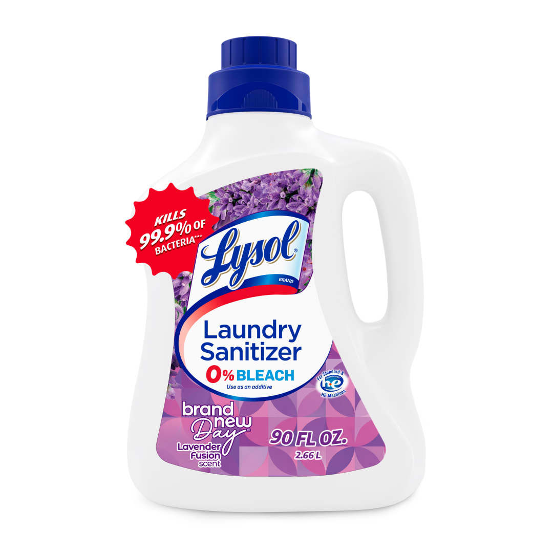 LYSOL® Laundry Sanitizer Brand New Day™ Lavender Fusion 4/90 oz.