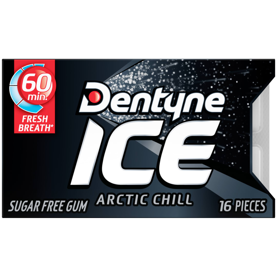 Dentyne Ice Sugar Free Chewing Gum Arctic Chill 16 pc Single