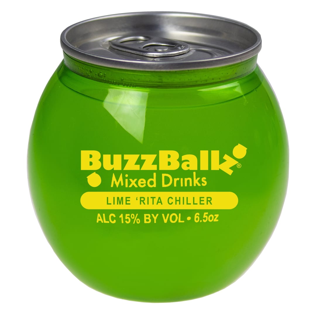 BuzzBallz Lime Rita Malt Beverage 24 Pack 6.5oz 30 Proof