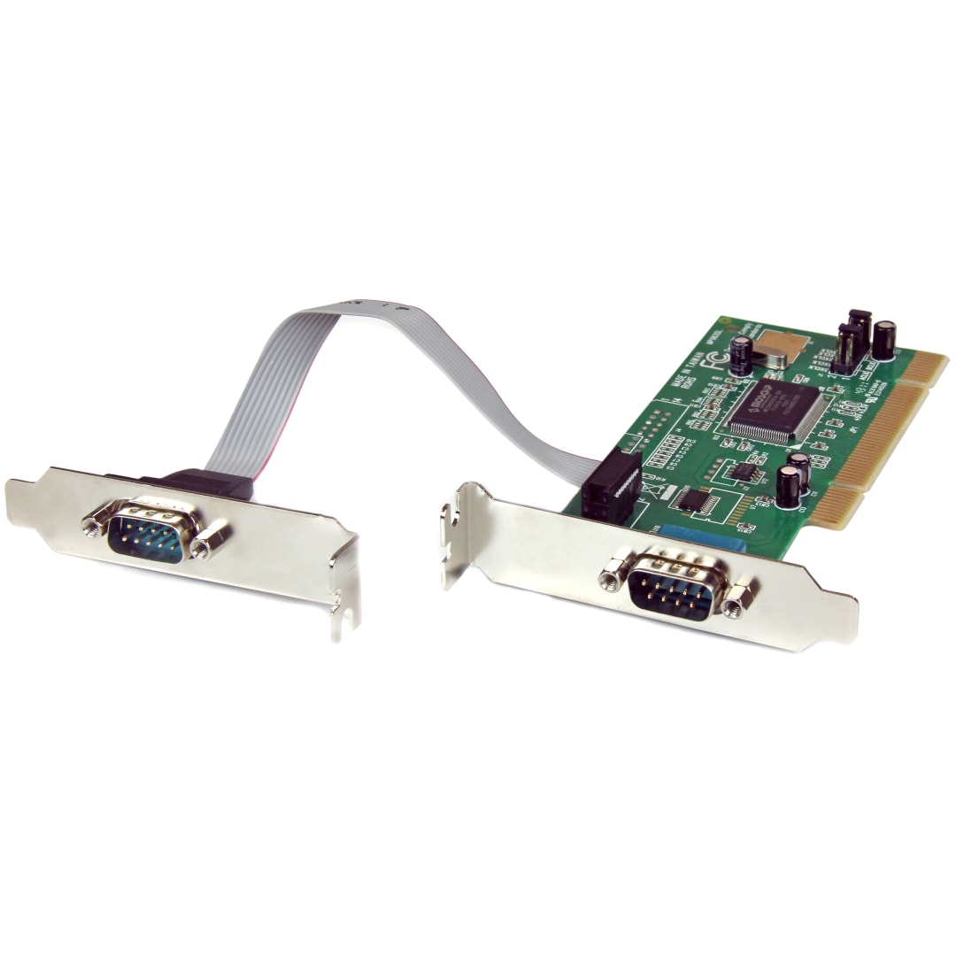 Low Profile PCI 2 Port 16550 Serial Card