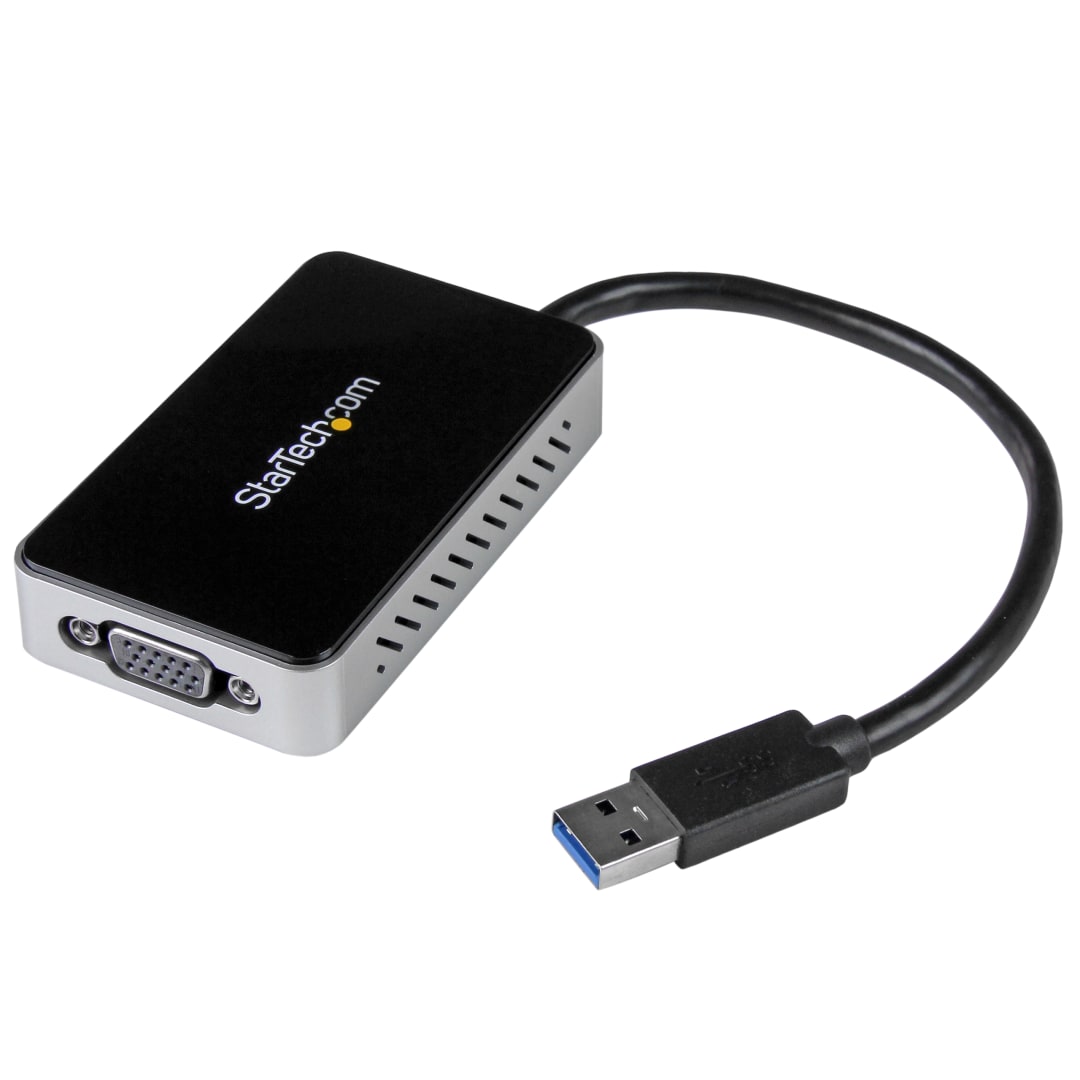 USB 3.0 to VGA Graphics Adapter with 1 port HUB