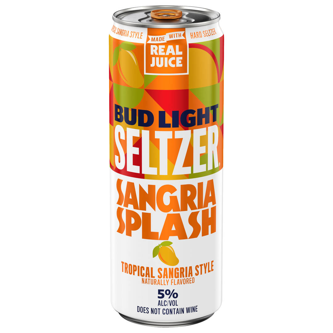 Bud Light Seltzer Tropical Sangria Style Sangria Splash Hard Seltzer 12 fl oz